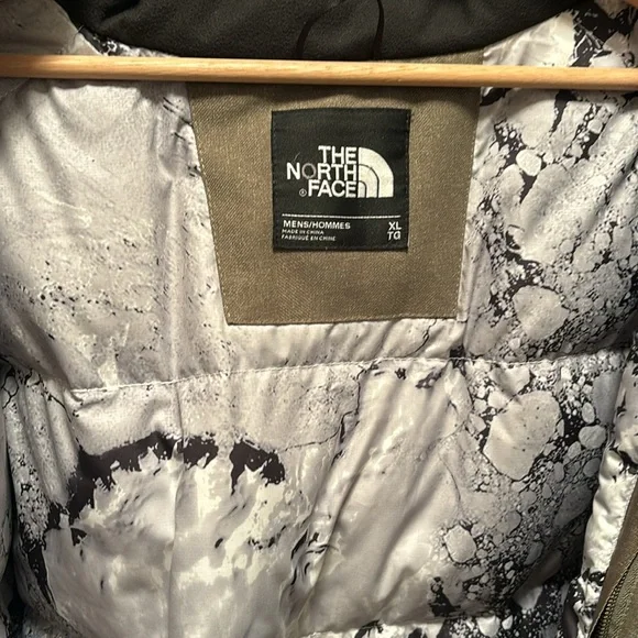 The North Face Tan Puffer Jacket - Picture 2 of 9